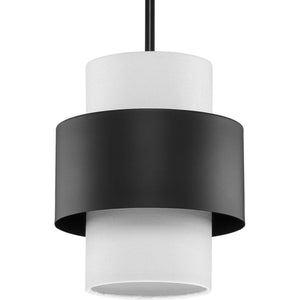 Progress Lighting - P500398-31M - One Light Pendant - Silva - Matte Black