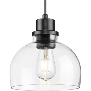 Progress Lighting - P500405-31M - One Light Mini Pendant - Garris - Matte Black