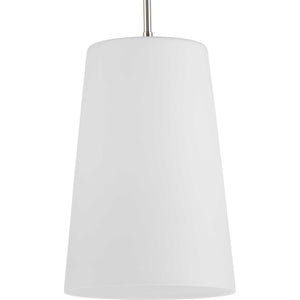 Progress Lighting - P500430-104 - One Light Pendant - Clarion - Polished Nickel