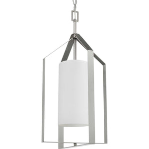 Progress Lighting - P500433-009 - One Light Foyer Pendant - Vertex - Brushed Nickel