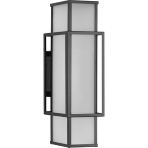 Progress Lighting - P560357-31M - Two Light Outdoor Wall Lantern - Unison - Matte Black
