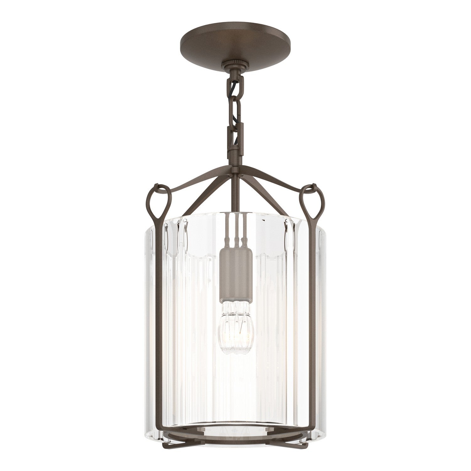 Hubbardton Forge - 121140-SKT-05-ZM0137 - Bow Semi-Flush - Bow - Bronze