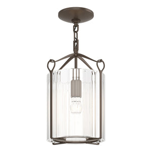Hubbardton Forge - 121140-SKT-05-ZM0137 - One Light Semi-Flush Mount - Bow - Bronze