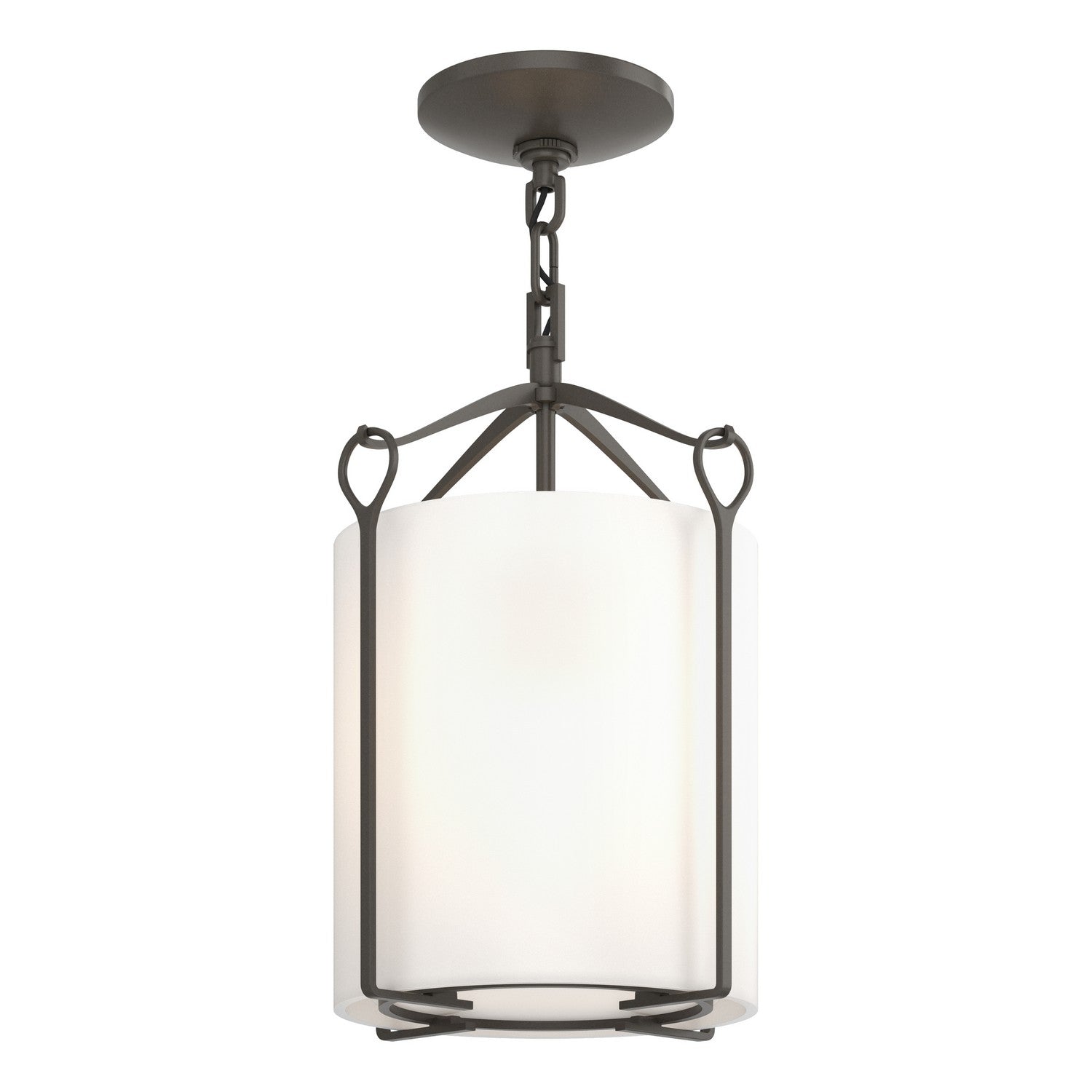 Hubbardton Forge - 121140-SKT-07-GG0137 - Bow Semi-Flush - Bow - Dark Smoke