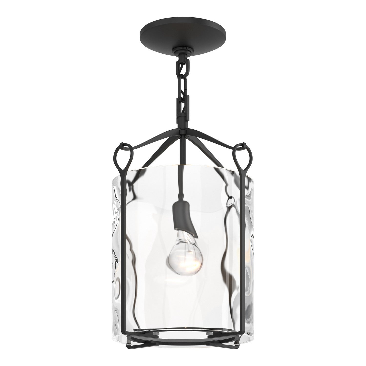 Hubbardton Forge - 121140-SKT-10-LL0137 - Bow Semi-Flush - Bow - Black