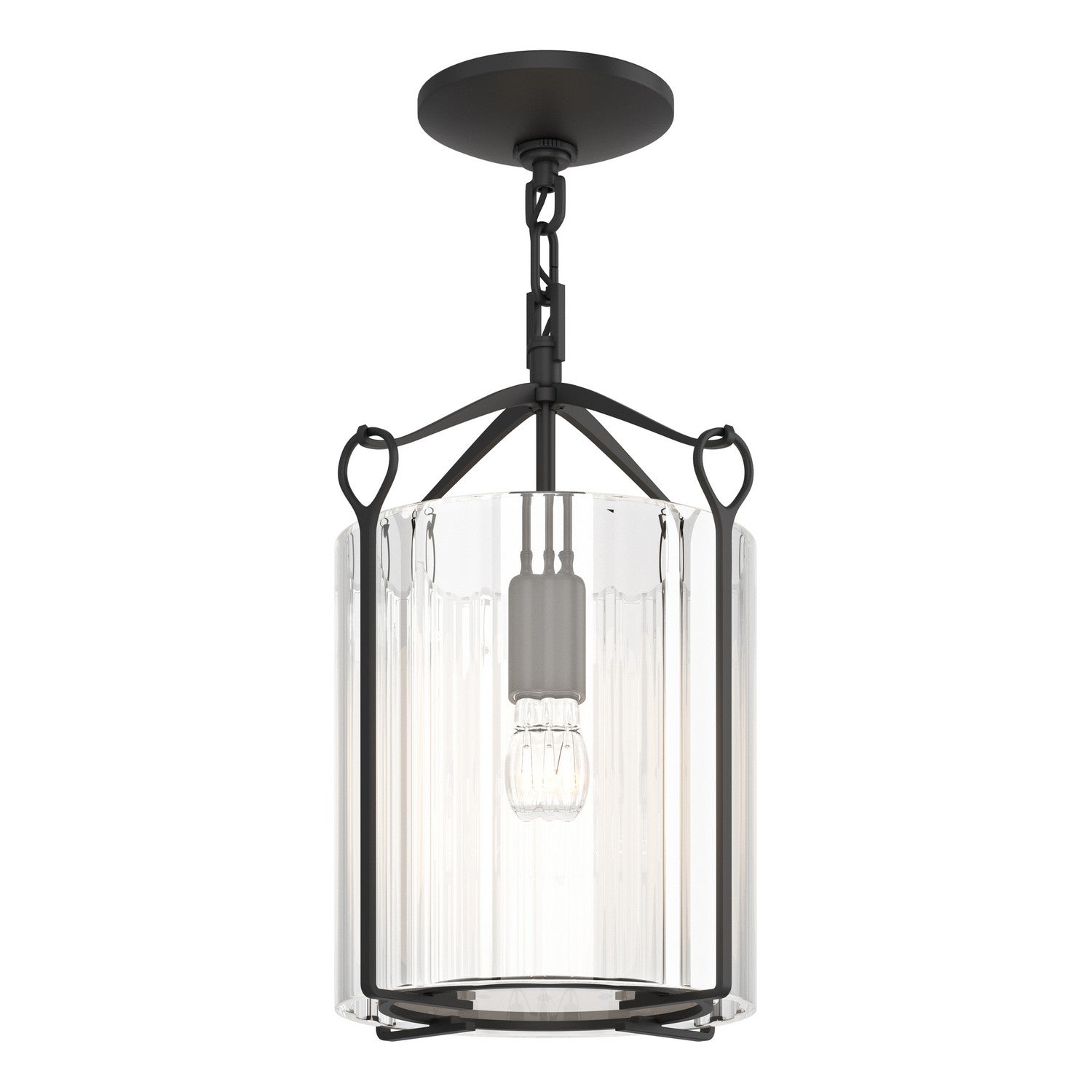Hubbardton Forge - 121140-SKT-10-ZM0137 - Bow Semi-Flush - Bow - Black