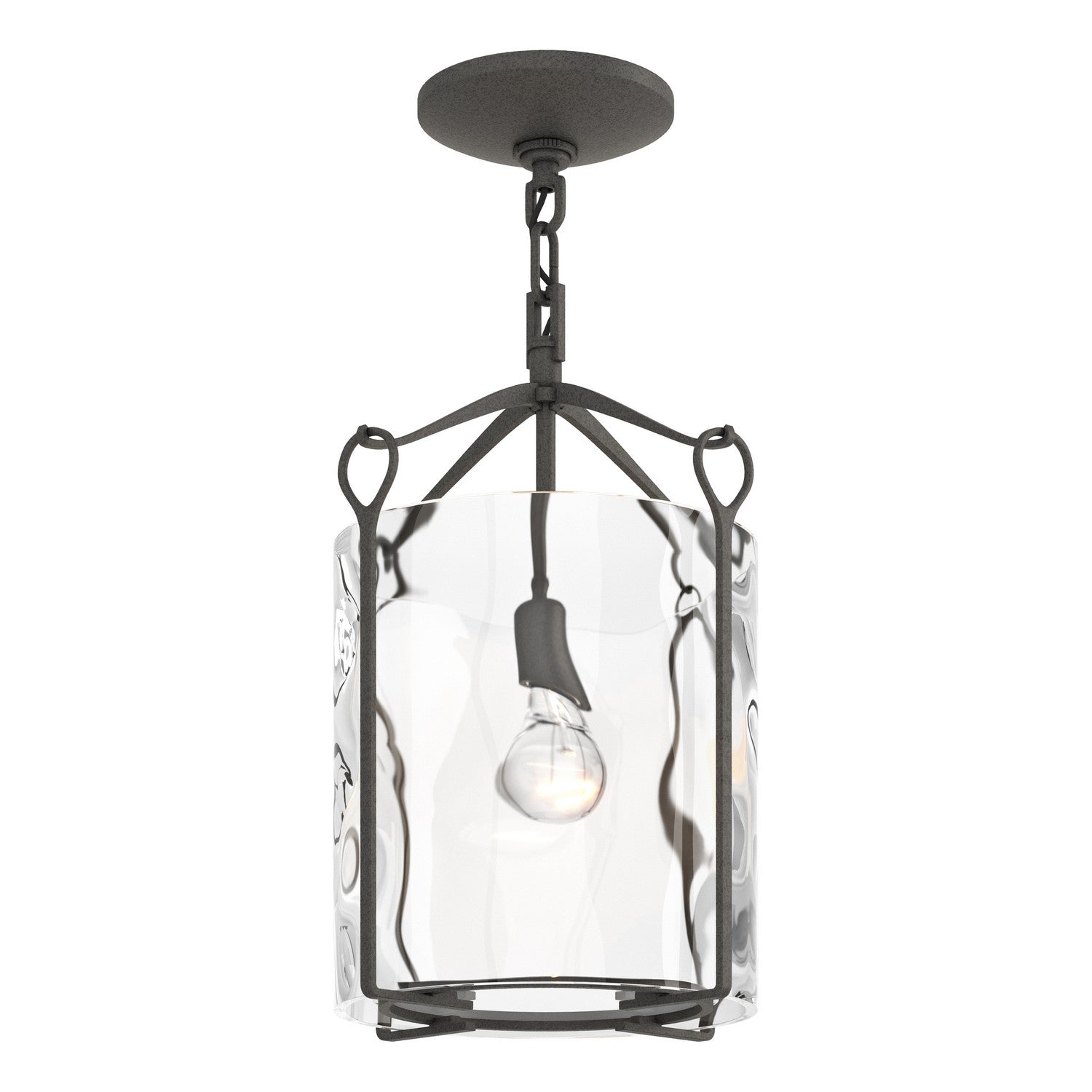 Hubbardton Forge - 121140-SKT-20-LL0137 - Bow Semi-Flush - Bow - Natural Iron