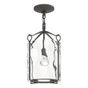 Hubbardton Forge - 121140-SKT-20-LL0137 - One Light Semi-Flush Mount - Bow - Natural Iron