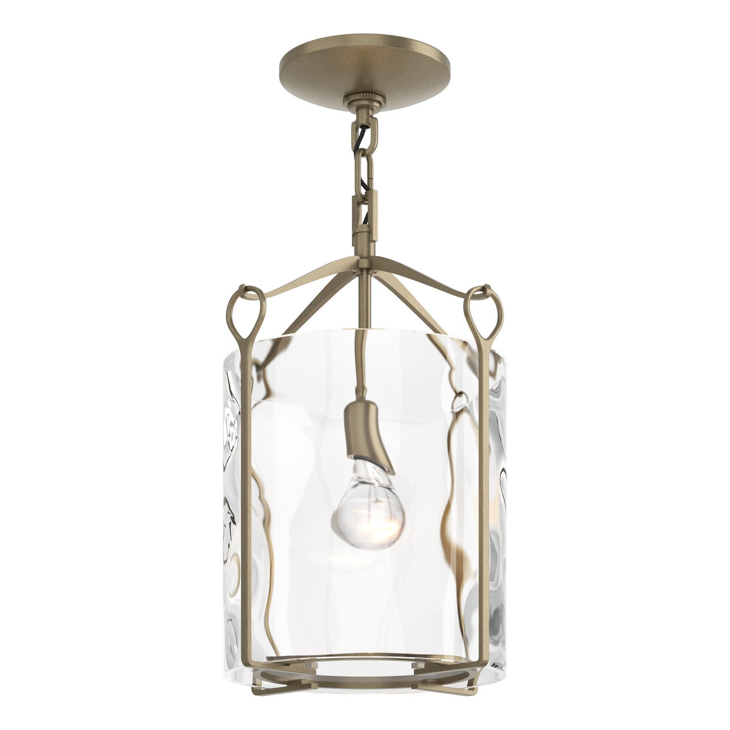 Hubbardton Forge - 121140-SKT-84-LL0137 - Bow Semi-Flush - Bow - Soft Gold