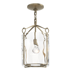 Hubbardton Forge - 121140-SKT-84-LL0137 - One Light Semi-Flush Mount - Bow - Soft Gold