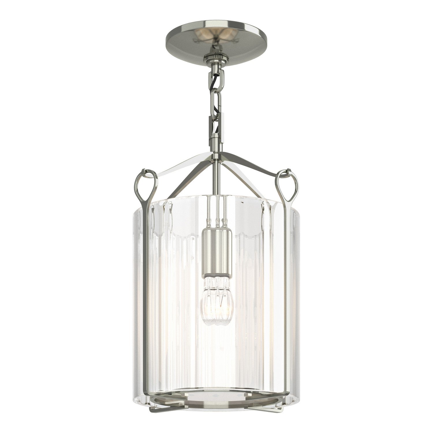 Hubbardton Forge - 121140-SKT-85-ZM0137 - Bow Semi-Flush - Bow - Sterling