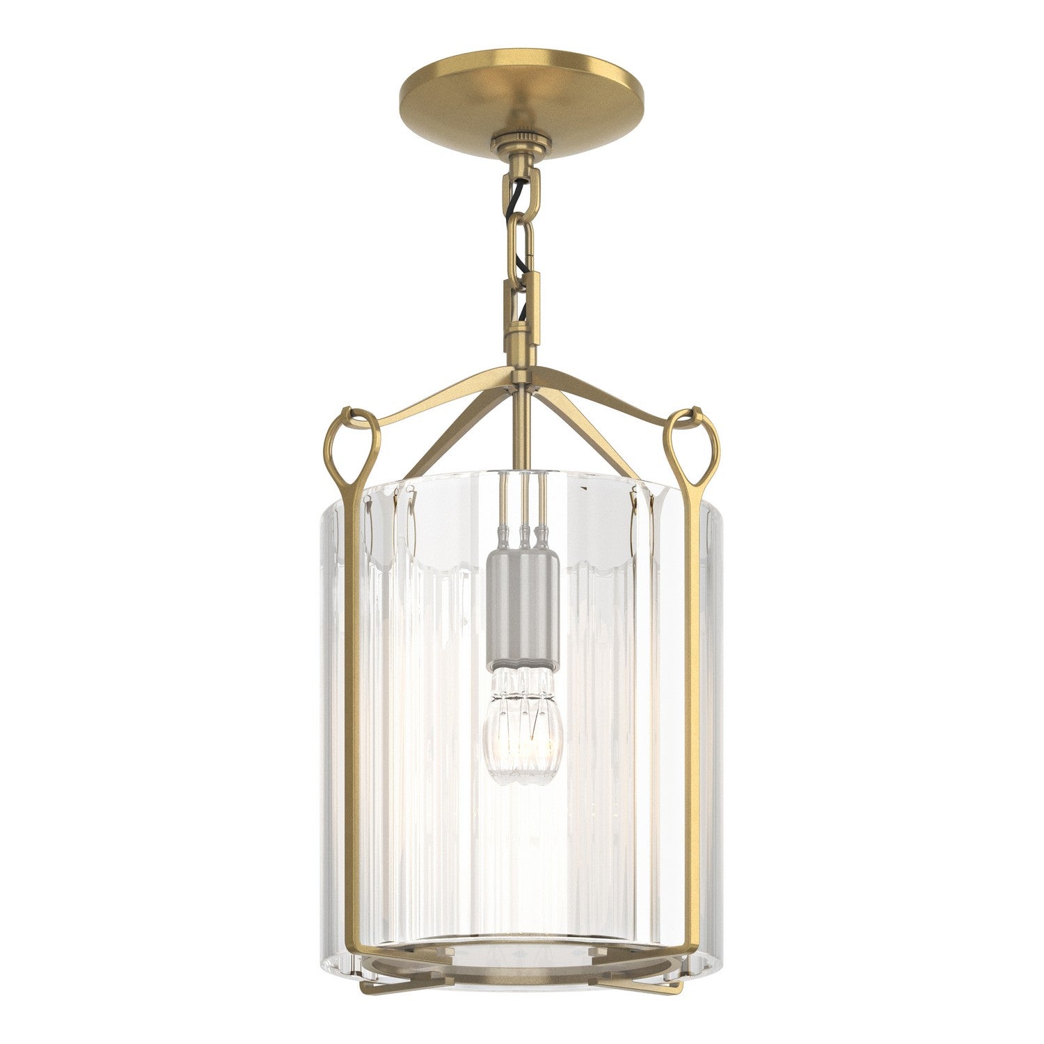 Hubbardton Forge - 121140-SKT-89-ZM0137 - Bow Semi-Flush - Bow - Ink