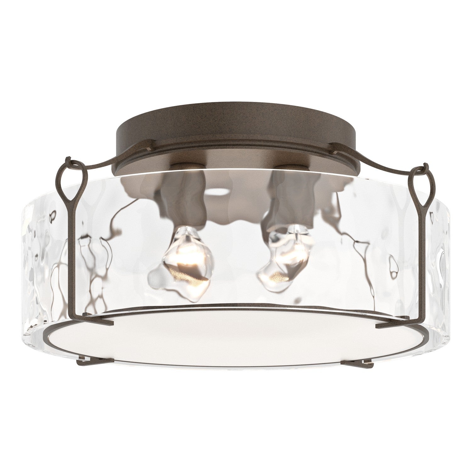Hubbardton Forge - 121145-SKT-05-LL0216 - Bow Large Semi-Flush - Bow - Bronze