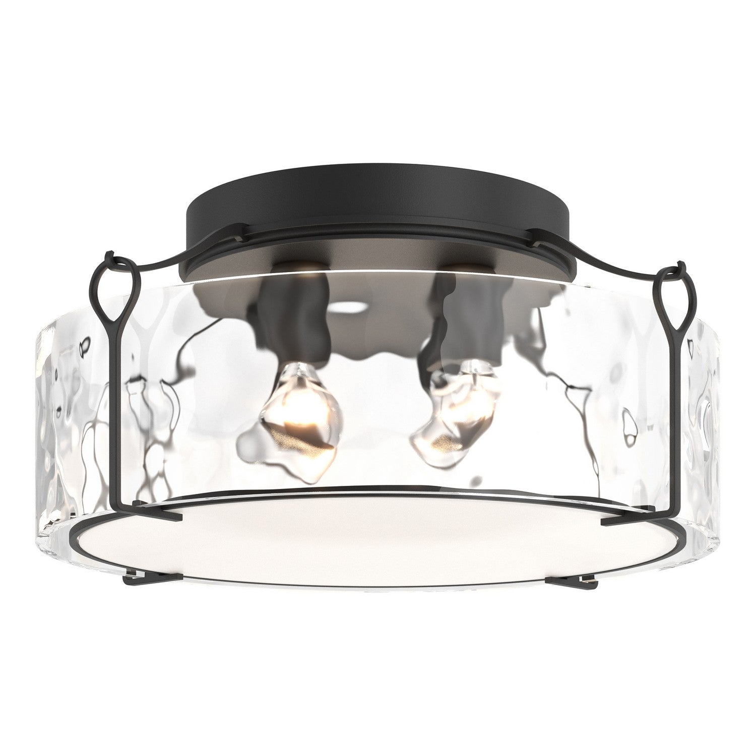 Hubbardton Forge - 121145-SKT-10-LL0216 - Bow Large Semi-Flush - Bow - Black
