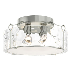 Hubbardton Forge - 121145-SKT-85-LL0216 - Four Light Semi-Flush Mount - Bow - Sterling