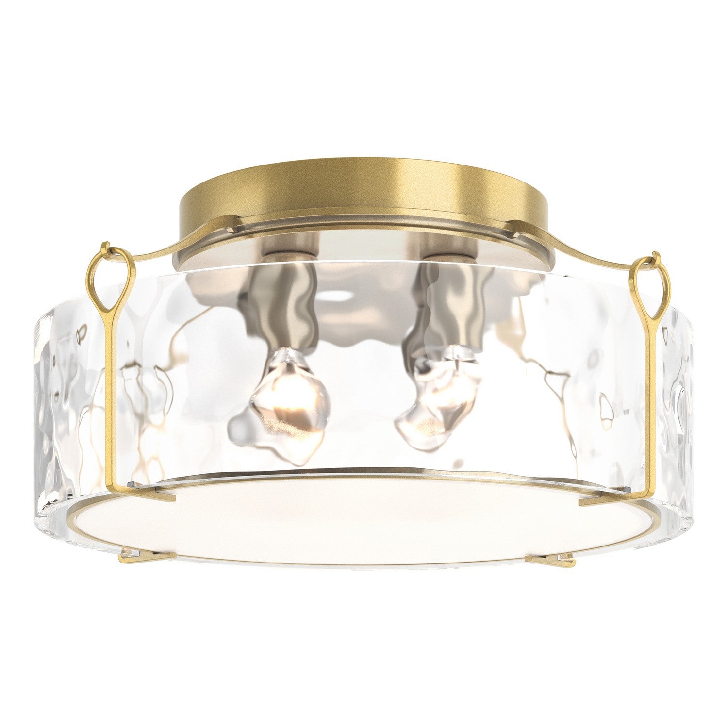 Hubbardton Forge - 121145-SKT-89-LL0216 - Bow Large Semi-Flush - Bow - Ink