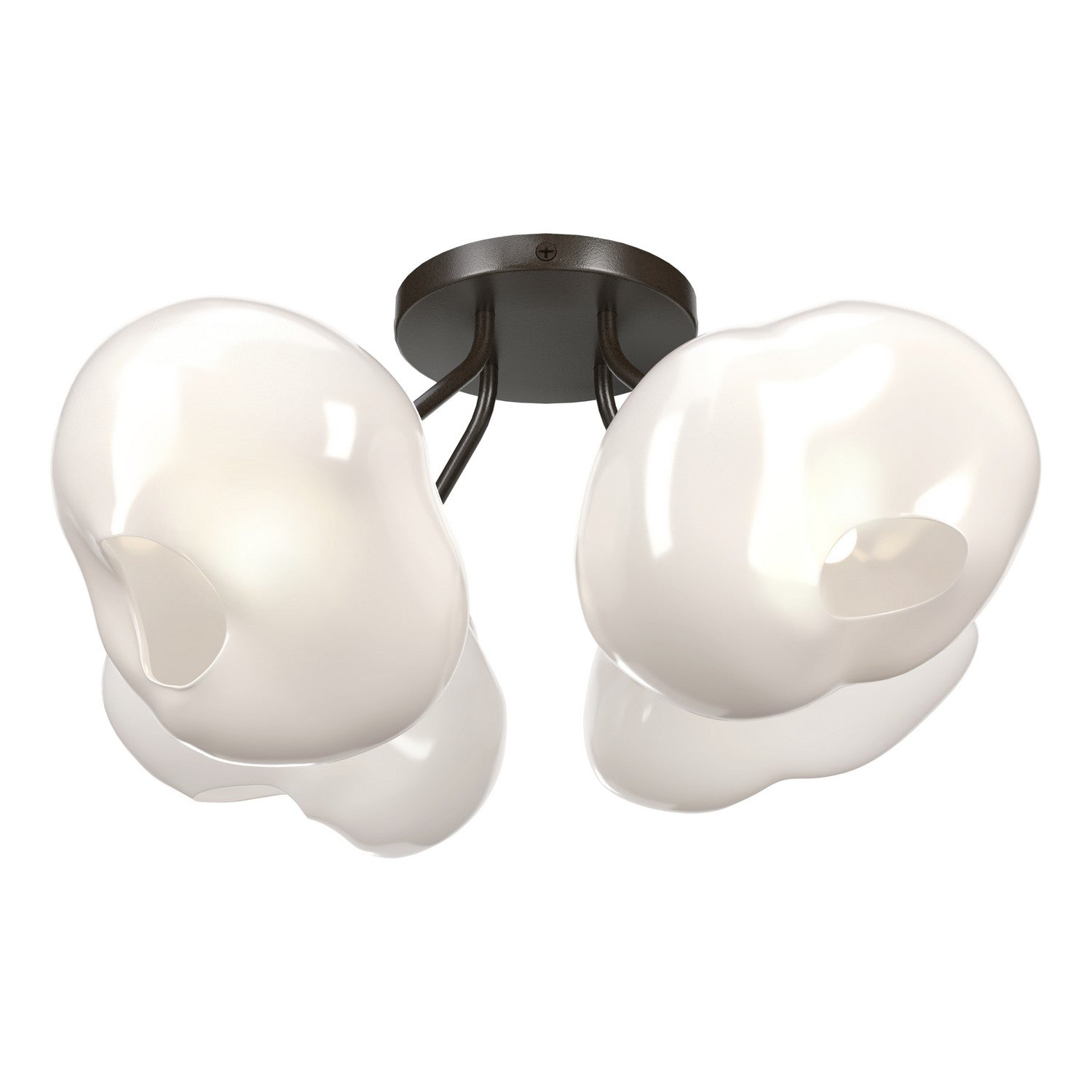 Hubbardton Forge - 121370-SKT-14-FD0710 - Ume 4-Light Semi-Flush - Ume - Oil Rubbed Bronze