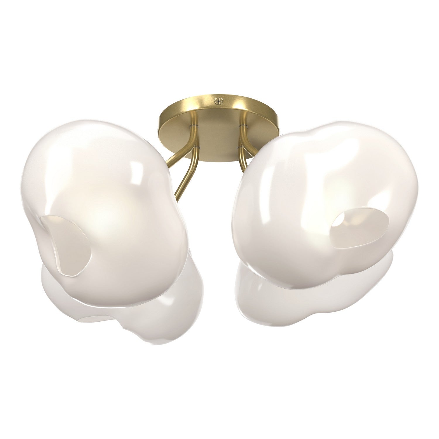Hubbardton Forge - 121370-SKT-89-FD0710 - Ume 4-Light Semi-Flush - Ume - Ink