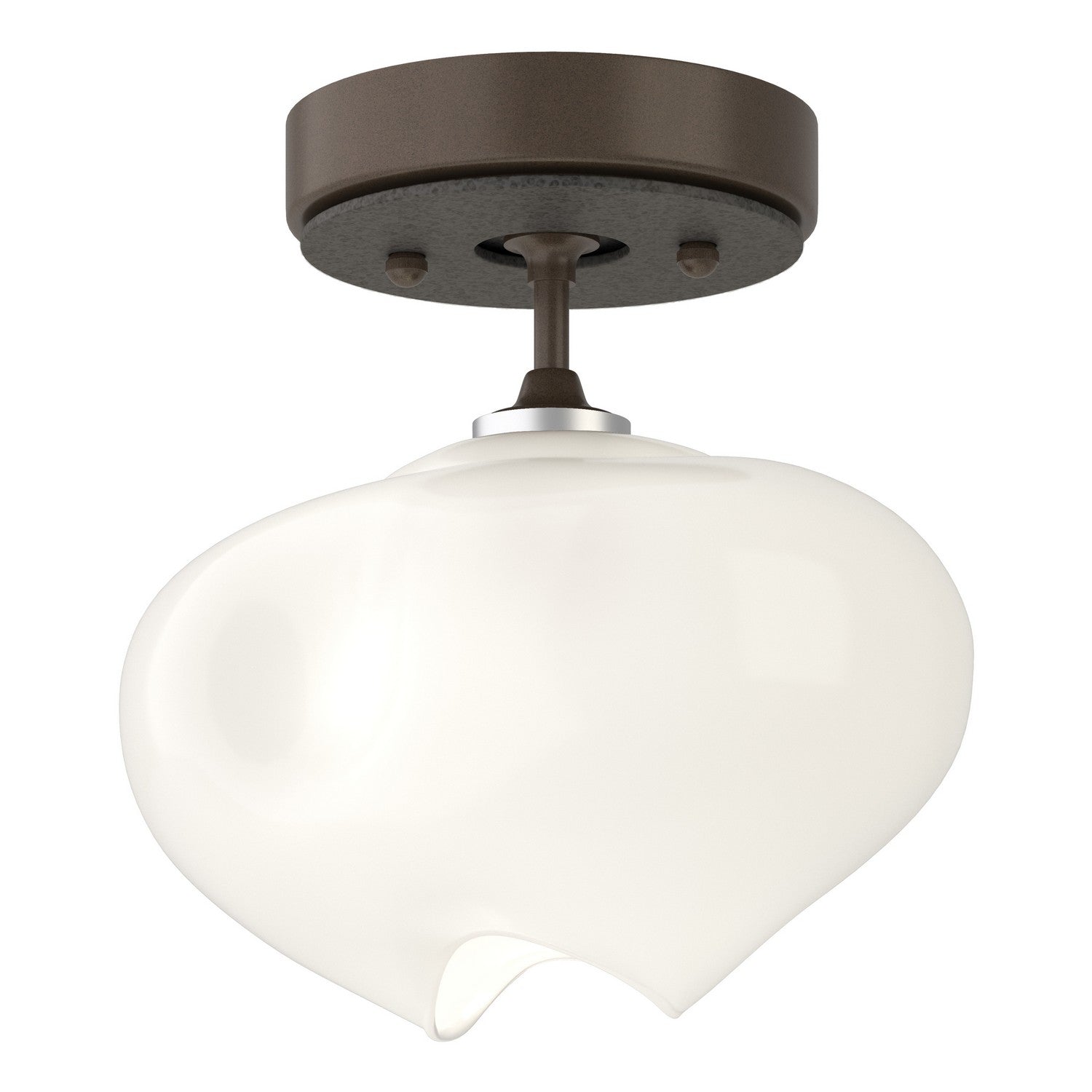 Hubbardton Forge - 121372-SKT-05-20-FD0710 - Ume 1-Light Semi-Flush - Ume - Bronze