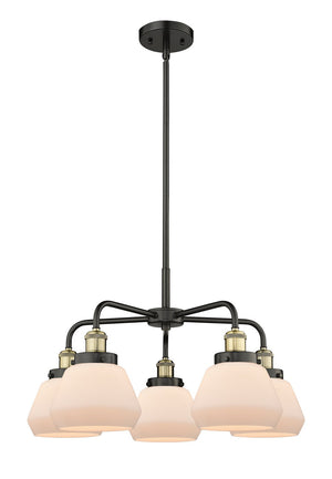 Innovations - 916-5CR-BAB-G171 - Five Light Chandelier - Ballston Urban - Black Antique Brass