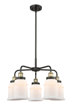 Innovations - 916-5CR-BAB-G181 - Five Light Chandelier - Downtown Urban - Black Antique Brass