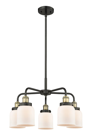 Innovations - 916-5CR-BAB-G51 - Five Light Chandelier - Ballston Urban - Black Antique Brass