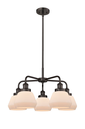 Innovations - 916-5CR-OB-G171 - Five Light Chandelier - Ballston Urban - Oil Rubbed Bronze