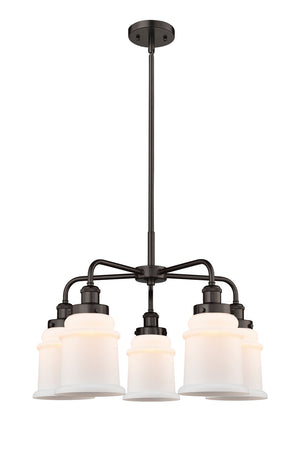 Innovations - 916-5CR-OB-G181 - Five Light Chandelier - Ballston Urban - Oil Rubbed Bronze