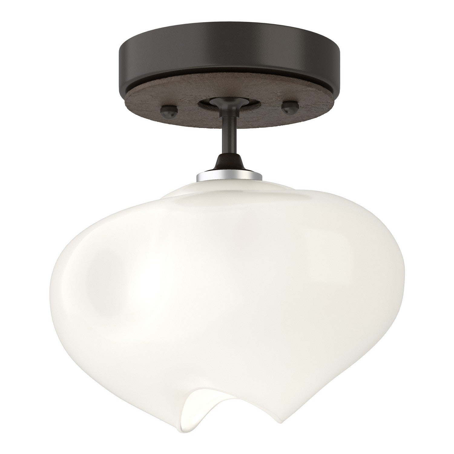 Hubbardton Forge - 121372-SKT-14-05-FD0710 - Ume 1-Light Semi-Flush - Ume - Oil Rubbed Bronze