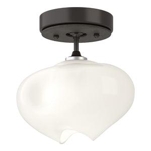 Hubbardton Forge - 121372-SKT-14-07-FD0710 - One Light Semi-Flush Mount - Ume - Oil Rubbed Bronze