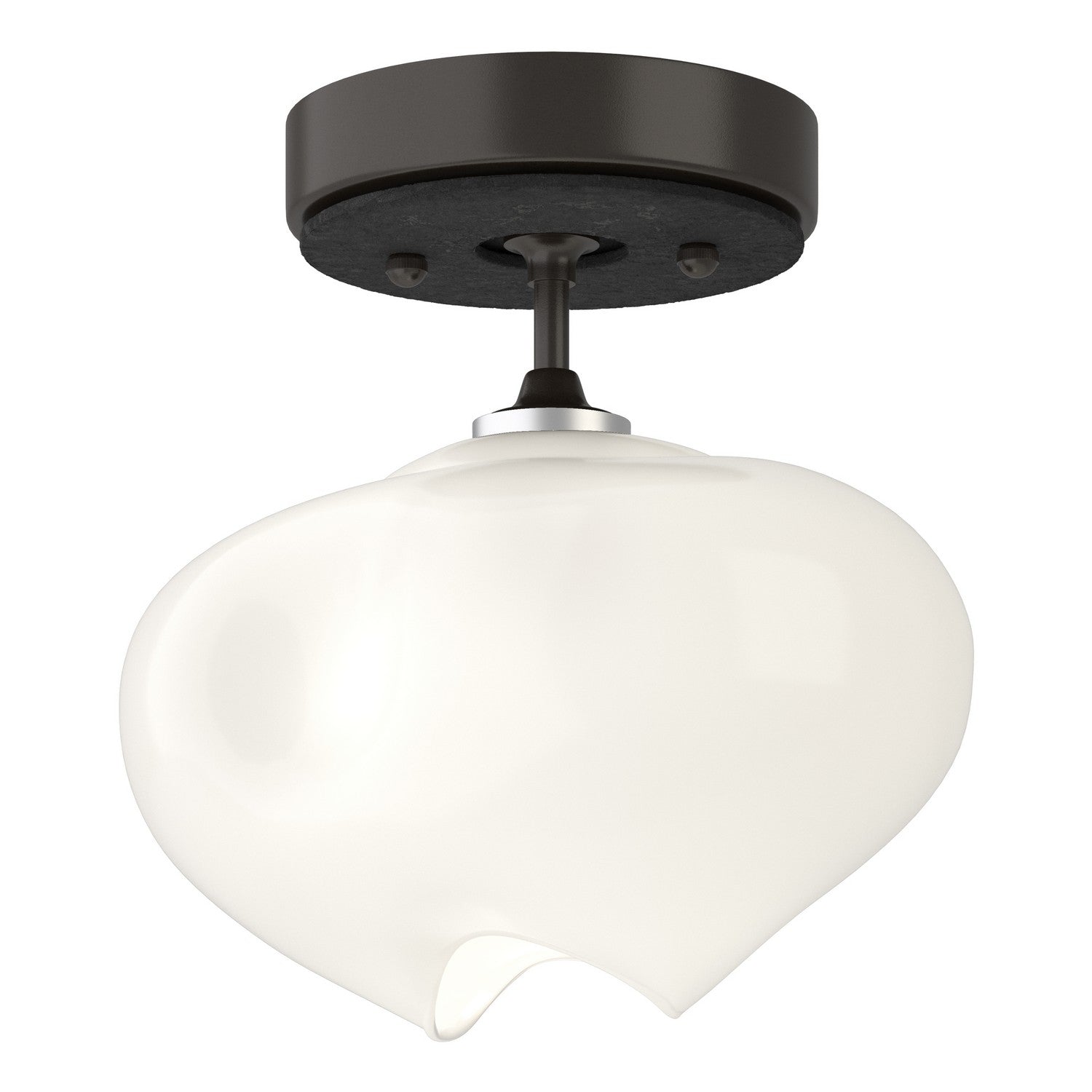 Hubbardton Forge - 121372-SKT-14-10-FD0710 - Ume 1-Light Semi-Flush - Ume - Oil Rubbed Bronze
