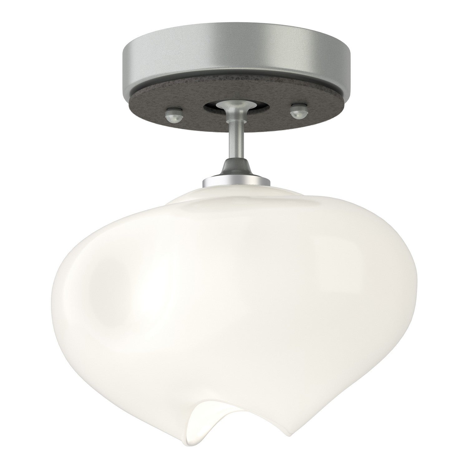 Hubbardton Forge - 121372-SKT-82-20-FD0710 - Ume 1-Light Semi-Flush - Ume - Vintage Platinum