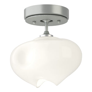 Hubbardton Forge - 121372-SKT-82-82-FD0710 - One Light Semi-Flush Mount - Ume - Vintage Platinum