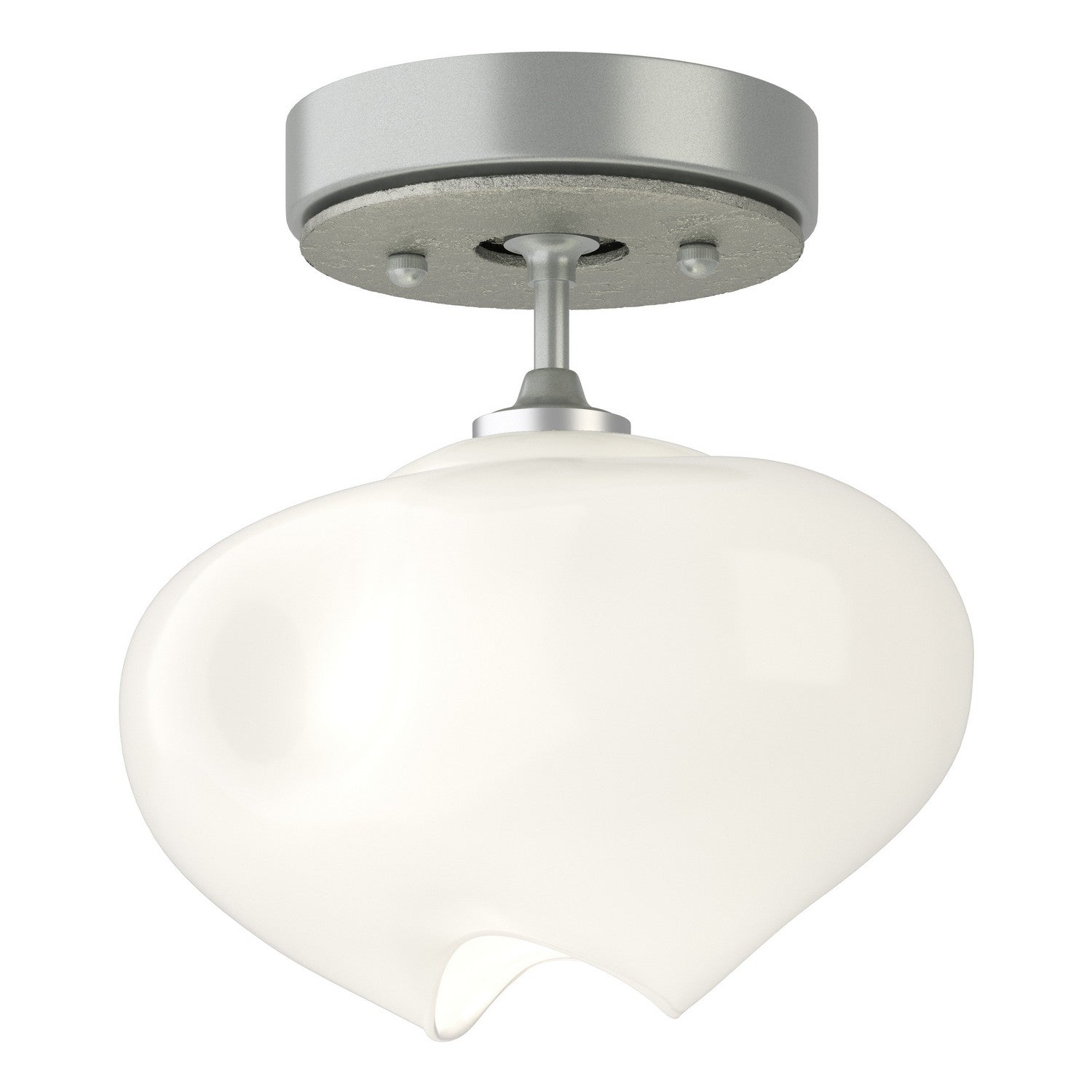 Hubbardton Forge - 121372-SKT-82-85-FD0710 - Ume 1-Light Semi-Flush - Ume - Vintage Platinum