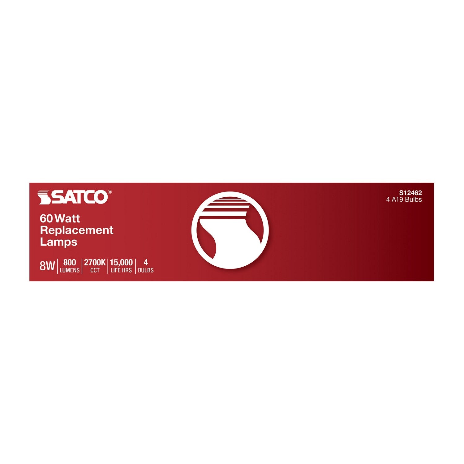 Satco - S12462 - Light Bulb - Clear