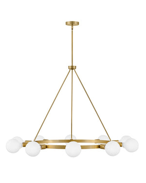 Lark - 83610LCB - LED Chandelier - Orla - Lacquered Brass