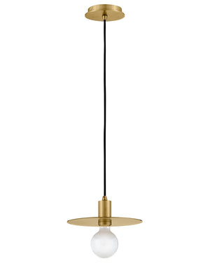 Lark - 83887LCB - LED Convertible Pendant - Lulu - Lacquered Brass