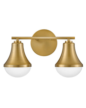 Lark - 85512LCB - LED Vanity - Haddie - Lacquered Brass