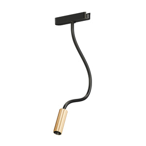 ET2 - ETL21216-BKGLD - LED Track Light - Continuum - Track - Black / Gold