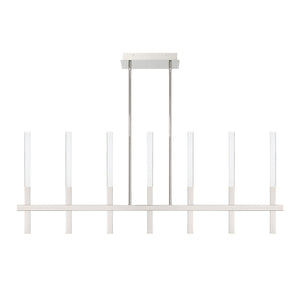 Eurofase - 46476-029 - BENICIO-CHD-7LT-46IN-PN-CL - BENICIO - Polished Nickel