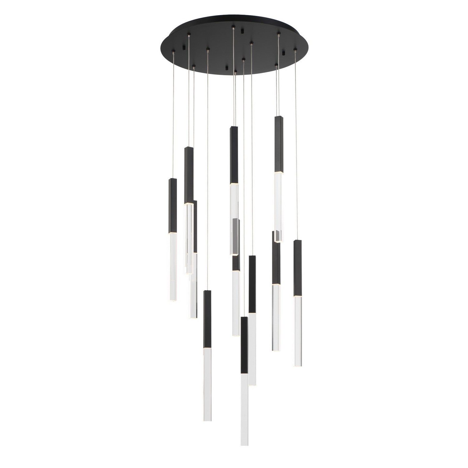 Eurofase - 46477-019 - BENICIO-CHD-11LT-22IN-BK-CL - BENICIO - Black
