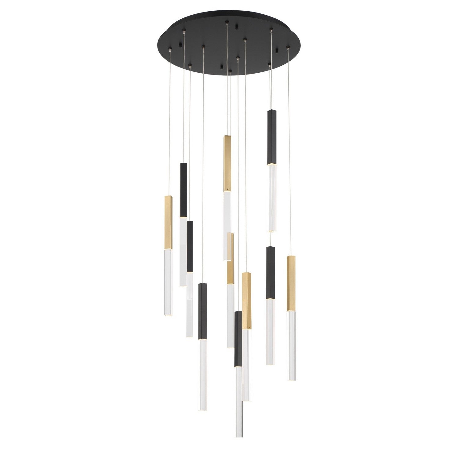Eurofase - 46477-033 - BENICIO-CHD-11LT-22IN-GBM-CL - BENICIO - Gold-Black
