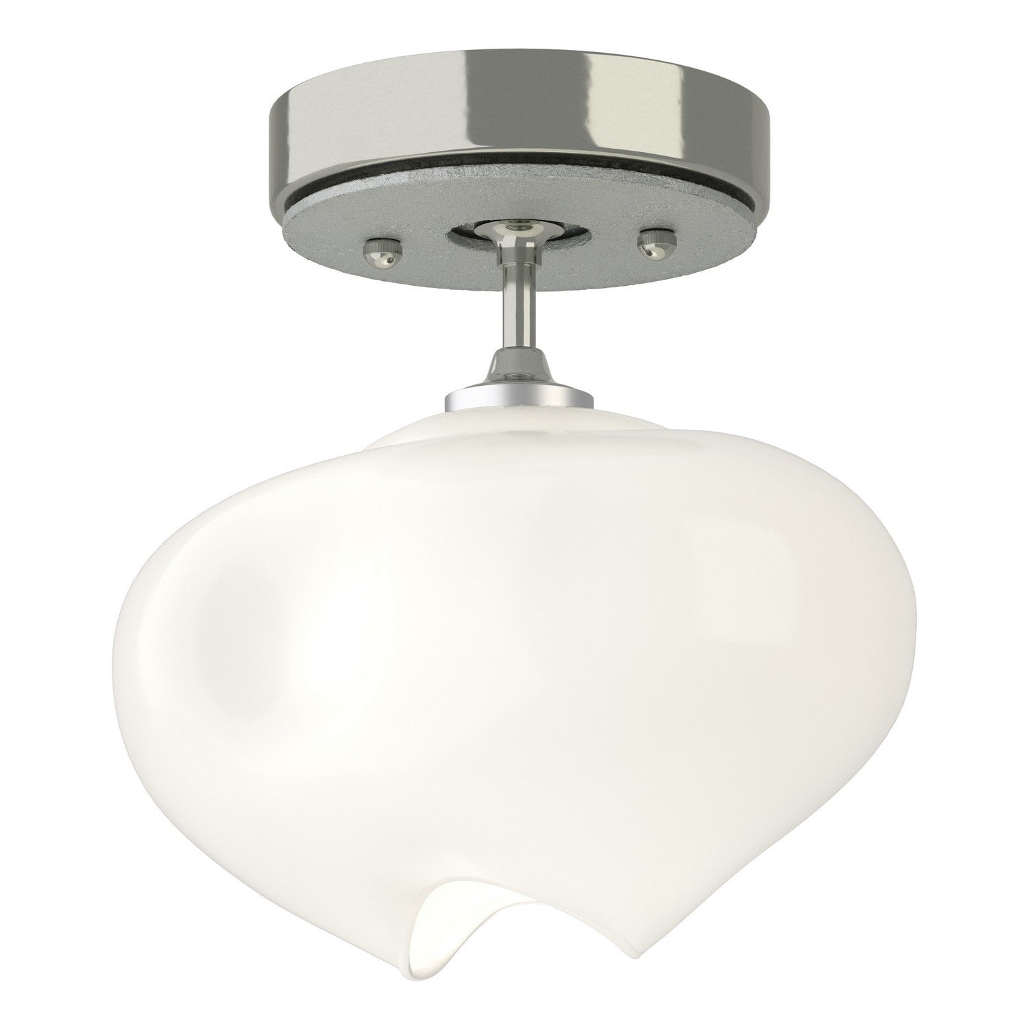 Hubbardton Forge - 121372-SKT-85-82-FD0710 - One Light Semi-Flush Mount - Ume - Sterling