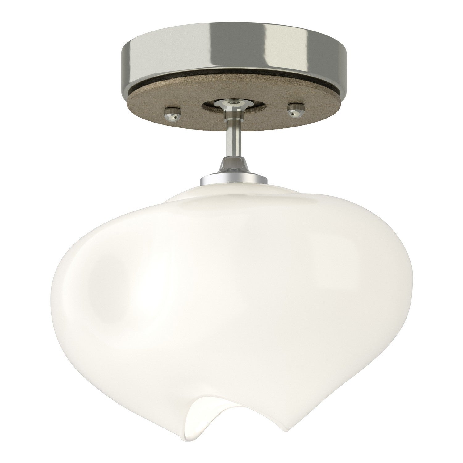 Hubbardton Forge - 121372-SKT-85-84-FD0710 - Ume 1-Light Semi-Flush - Ume - Sterling