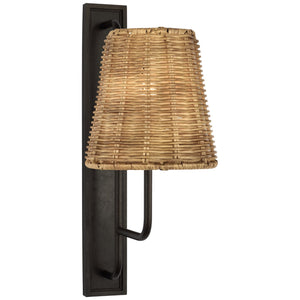 Visual Comfort Signature - AL 2061AI-NTW - LED Wall Sconce - Rui - Aged Iron