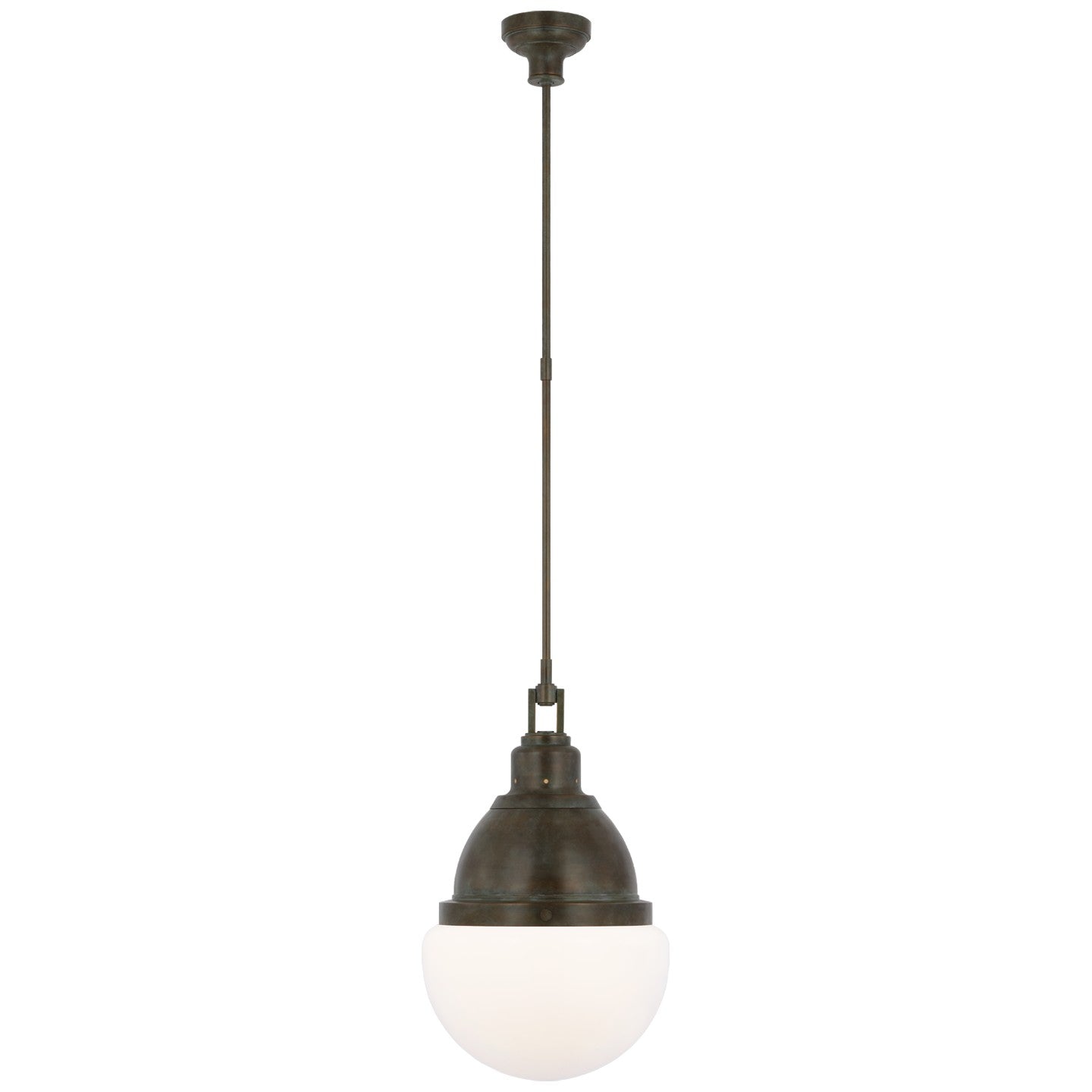 Visual Comfort Signature - AL 5050BZV-WG - LED Pendant - Bernard - Bronze