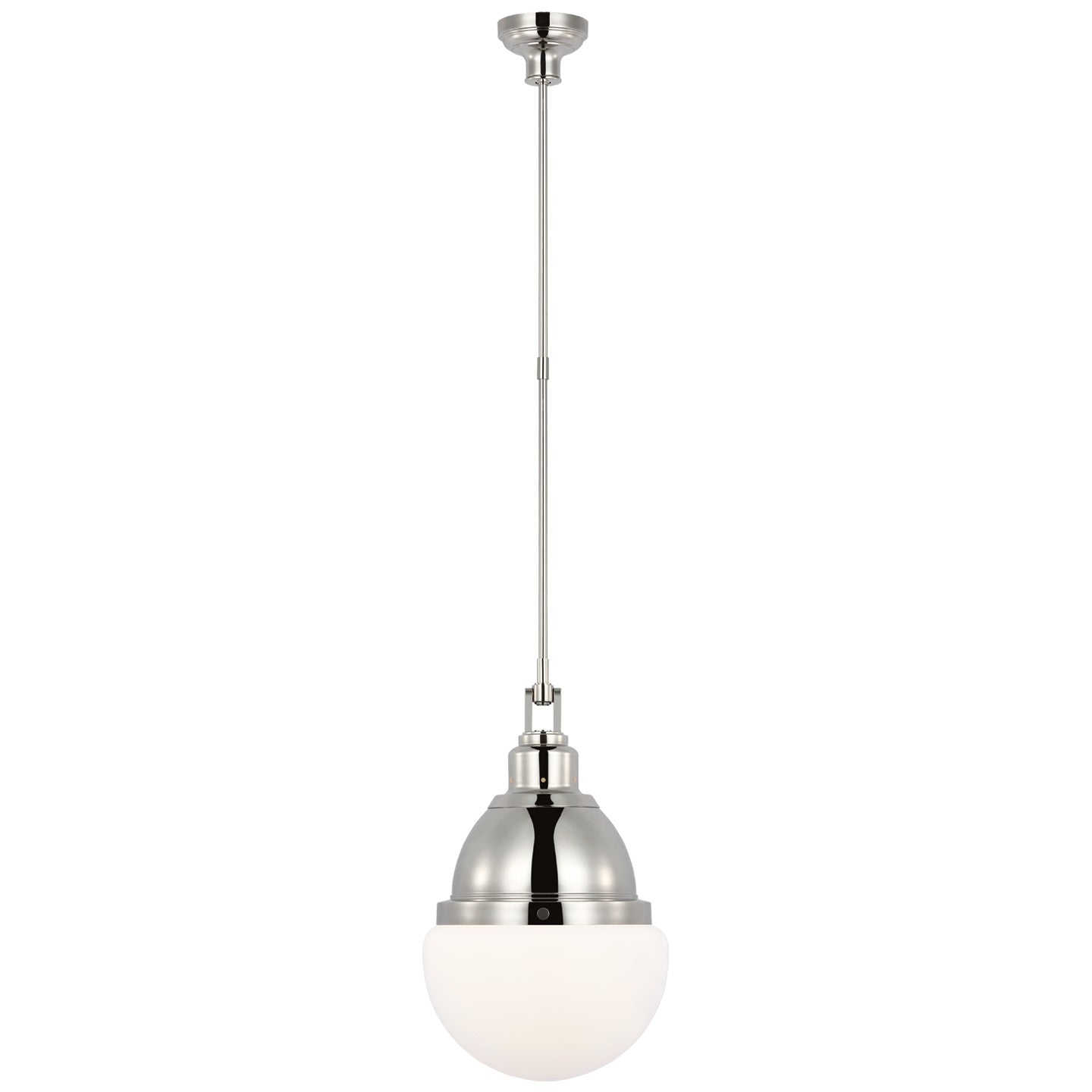 Visual Comfort Signature - AL 5050PN-WG - LED Pendant - Bernard - Polished Nickel