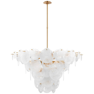 Visual Comfort Signature - ARN 5454G-WSG - LED Chandelier - Loire - Gild