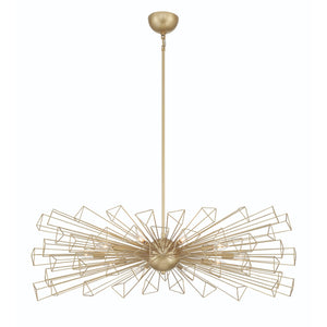 Eurofase - 46761-026 - Ten Light Chandelier - Dendelio - Gold