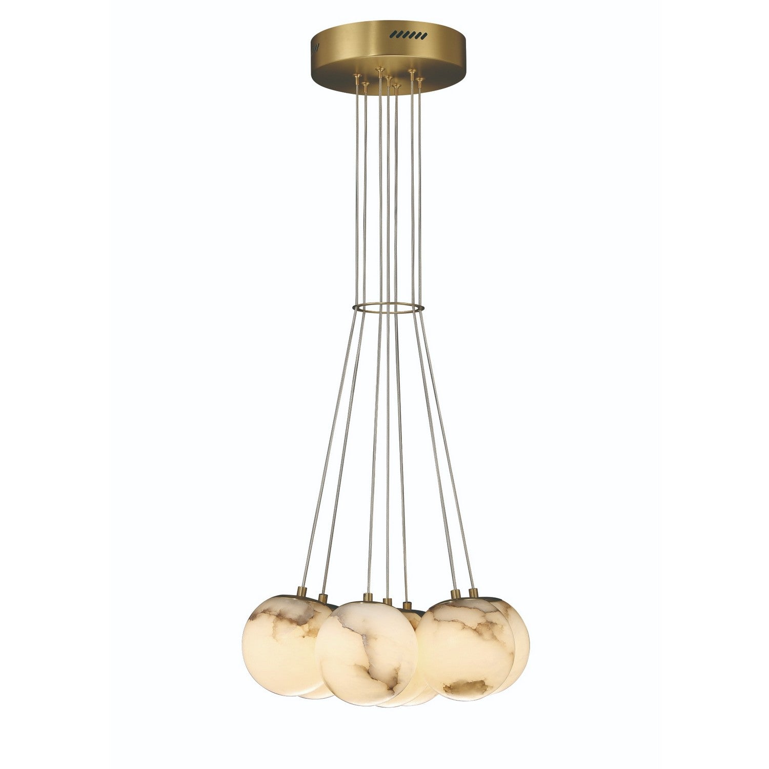 Eurofase - 46805-010 - KEPLER-CHD-7LT-18IN-GD-ALB - KEPLER - Gold